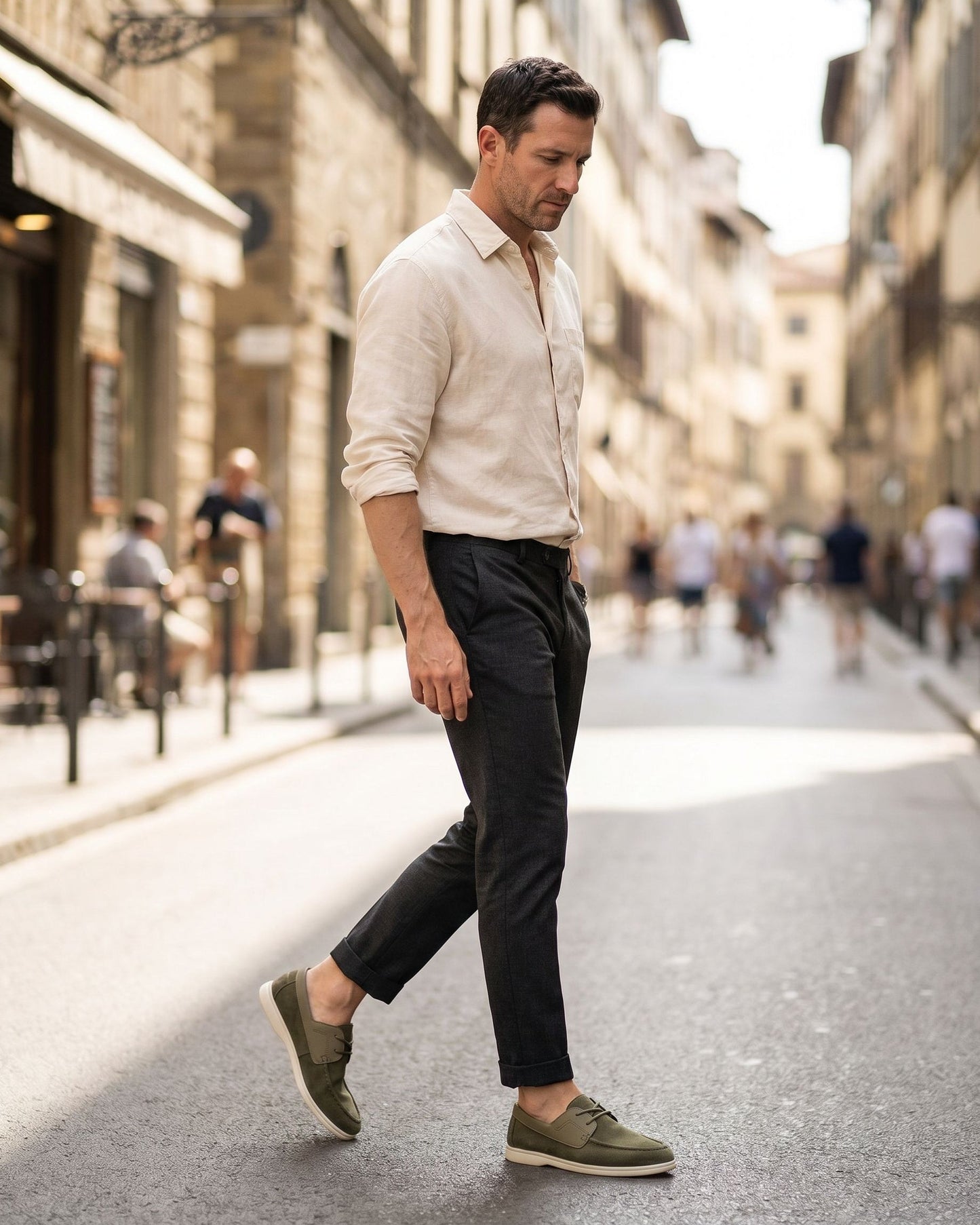 Feliciano Suede Boat Shoe