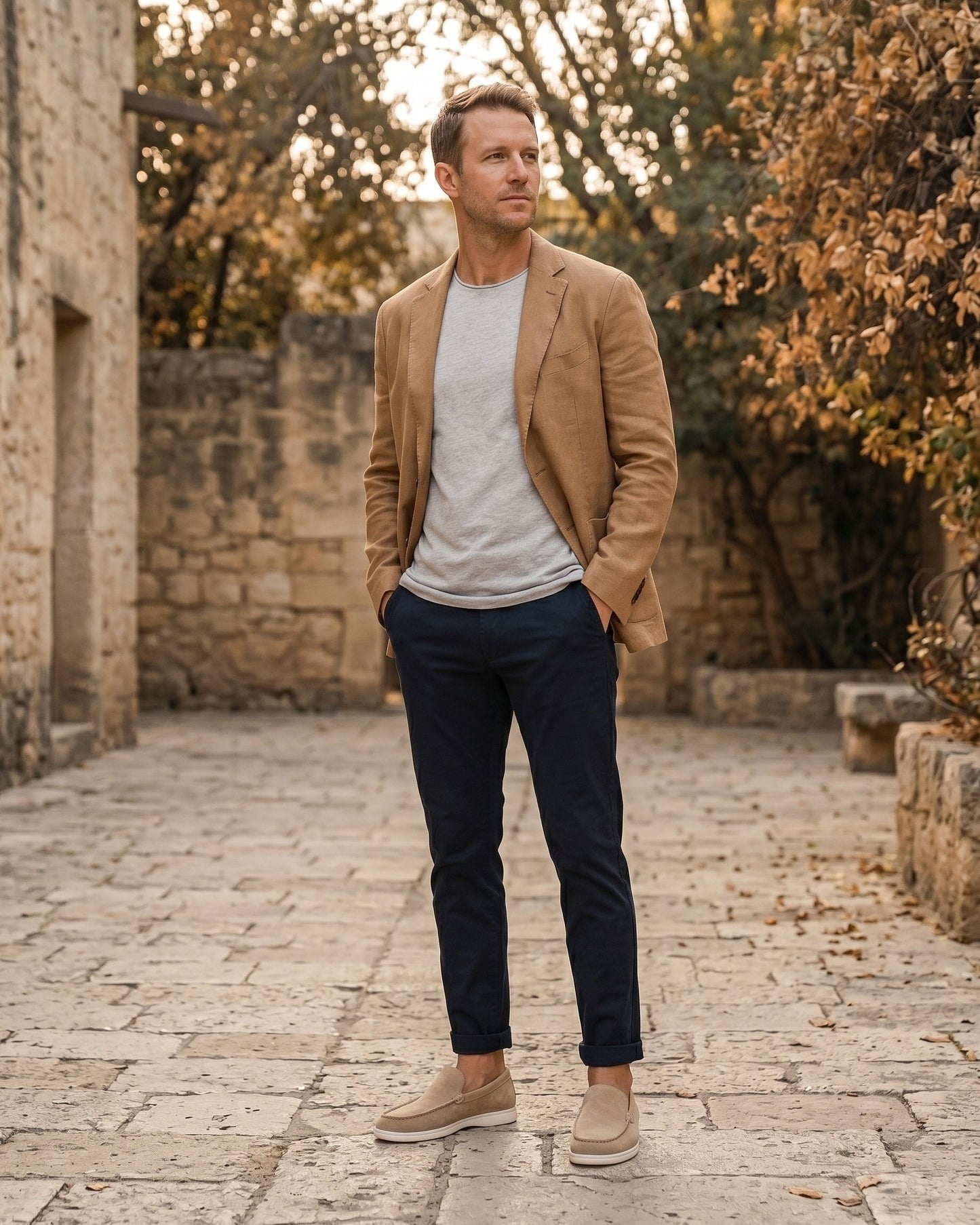 Paolo Suede Slip-On Loafers