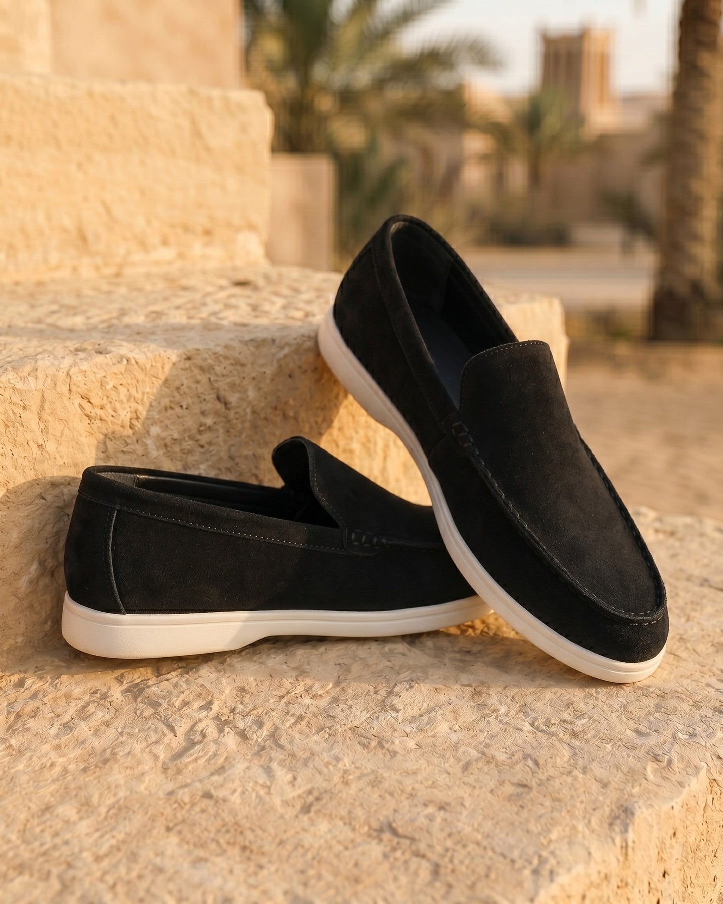 Paolo Suede Slip-On Loafers