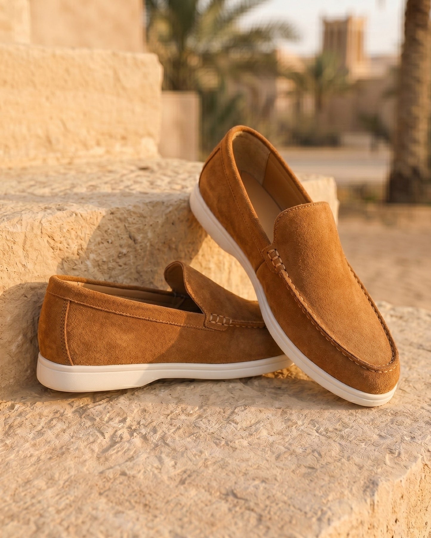 Paolo Suede Slip-On Loafers