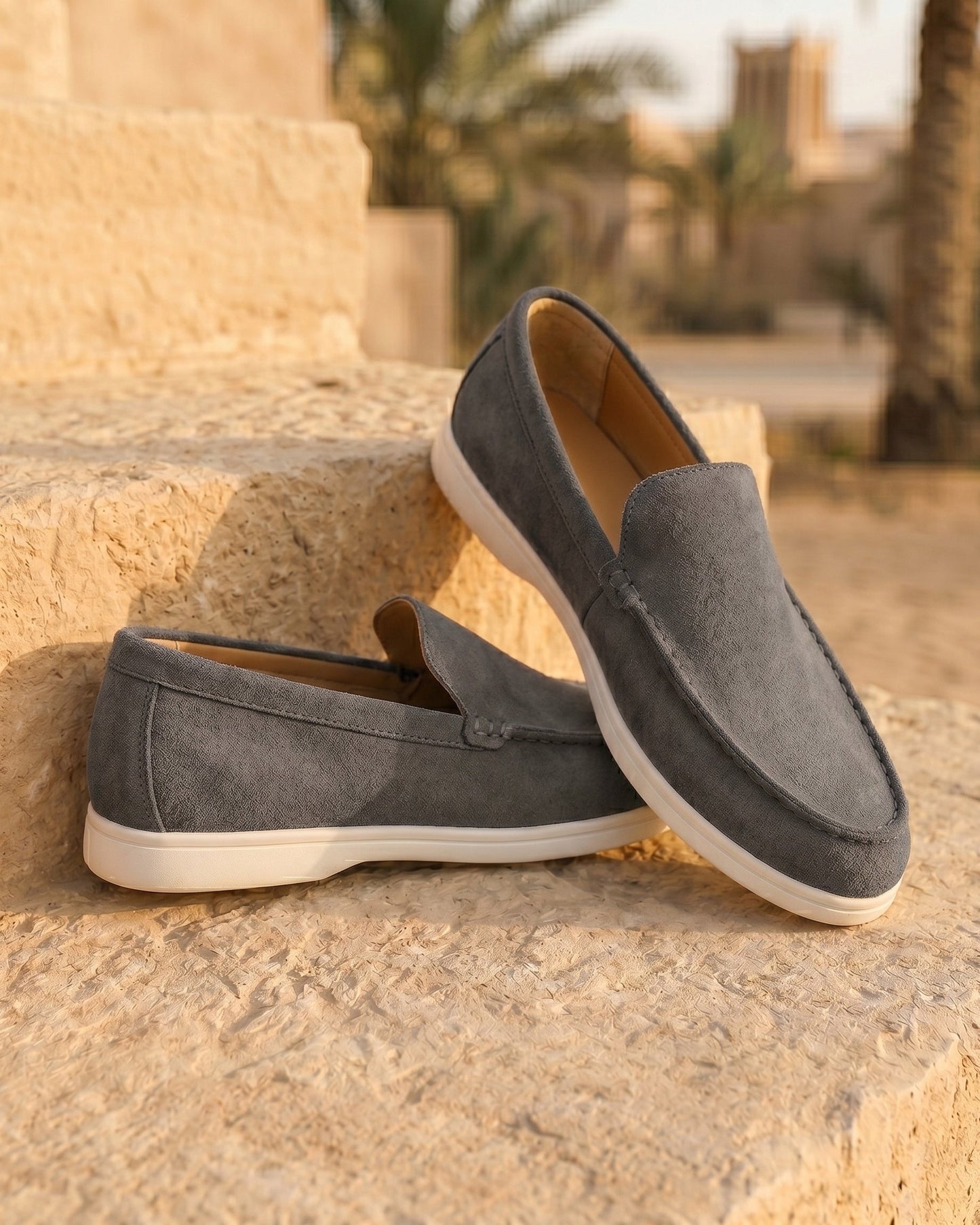Paolo Suede Slip-On Loafers