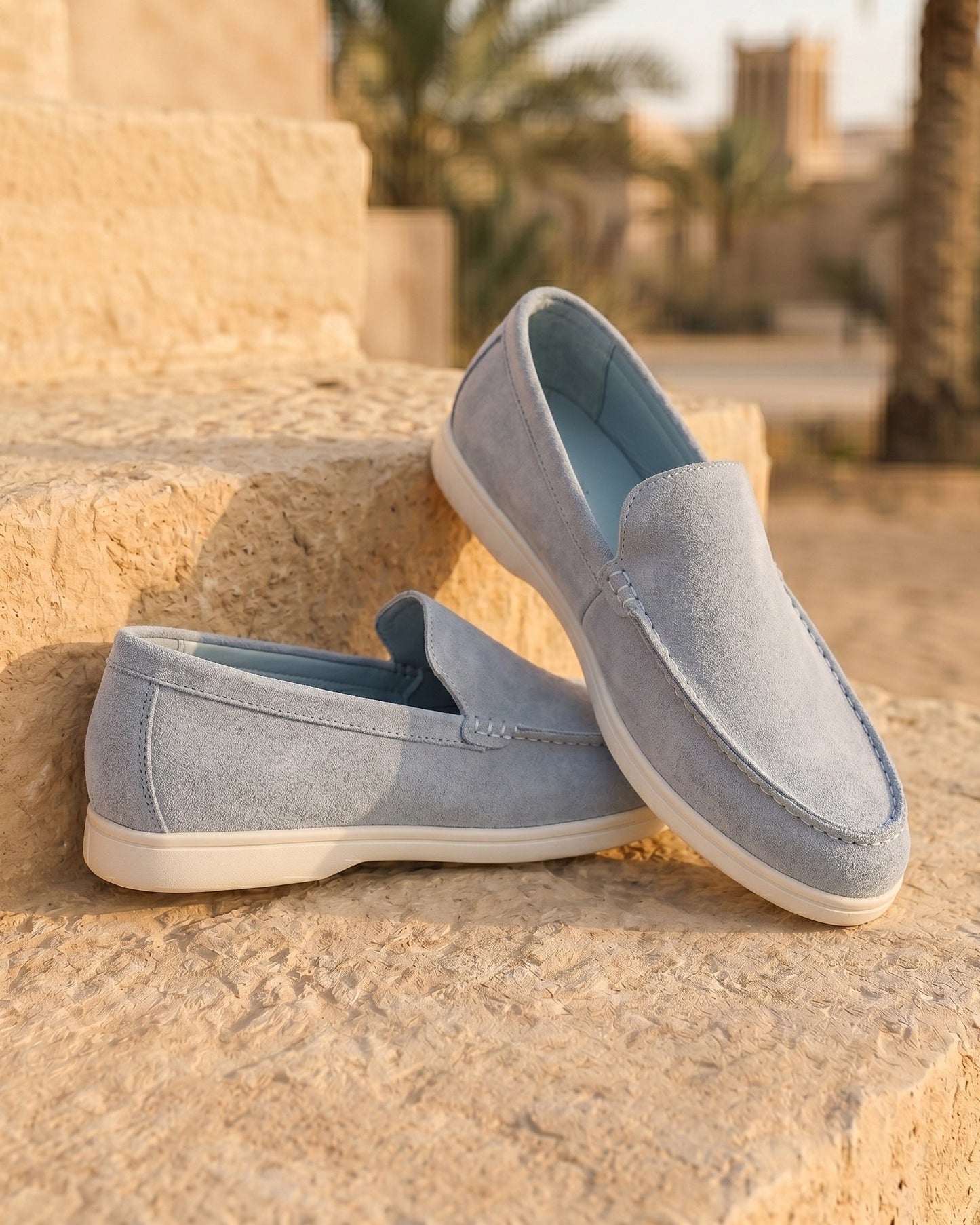 Paolo Suede Slip-On Loafers