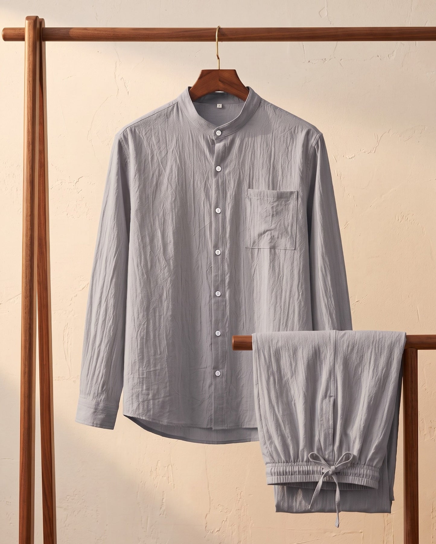 Zeno Linen Shirt and Trouser Set