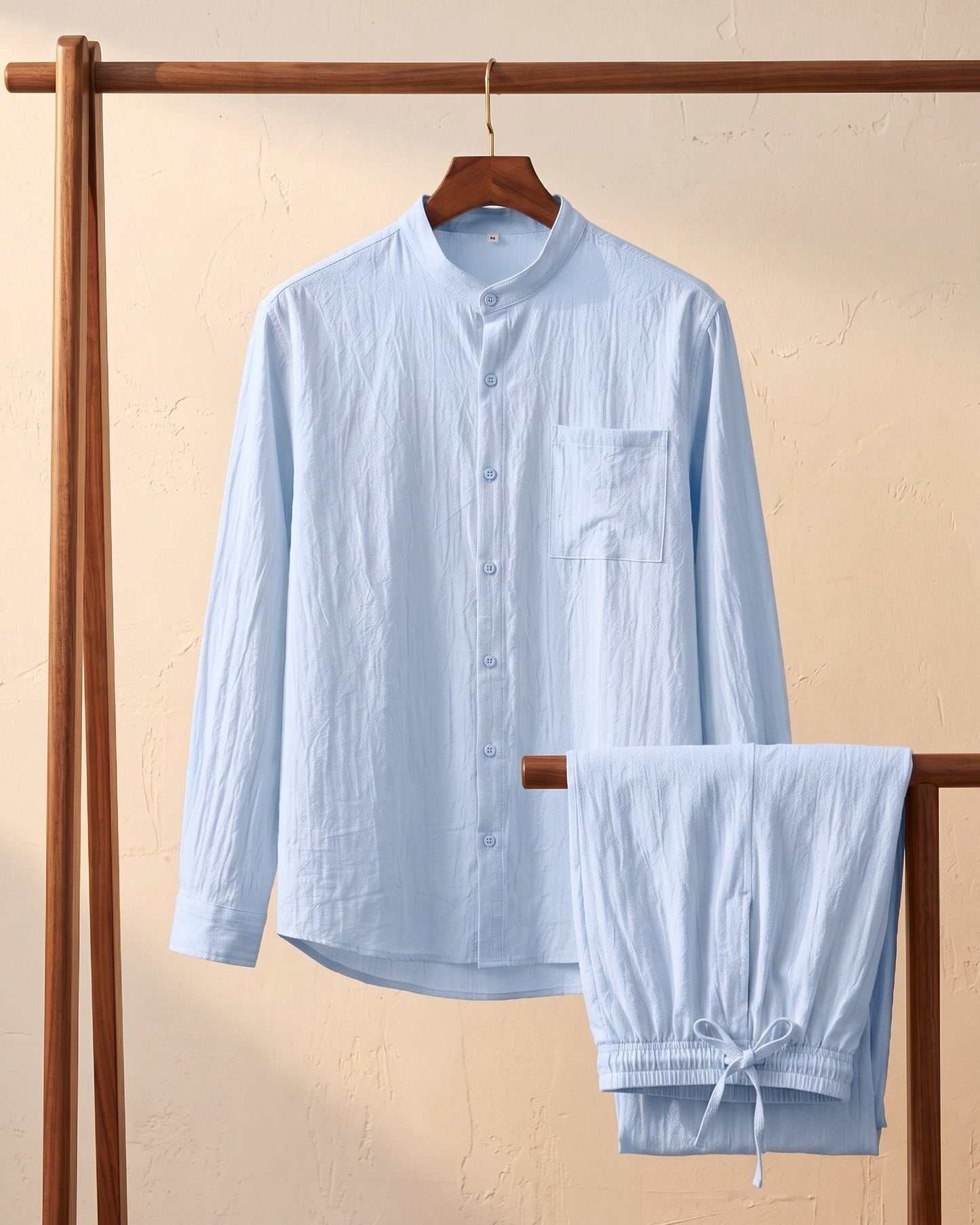 Zeno Linen Shirt and Trouser Set